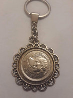 Egypt 1980 , Rare Medal With Key Ring Of President Sadat . Tokbag - Adel