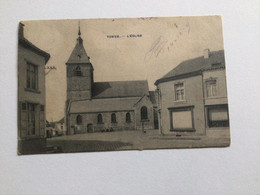 Carte Postale Ancienne Tubize L’Église - Tubize