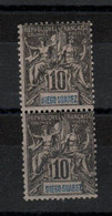 Diego - Suarez (1892 ) - 1 Paire  N°29  _ Neufs - Unused Stamps