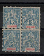 Diego - Suarez (1892 ) - 1 Bloc De 4  N°43_ Neufs - Unused Stamps