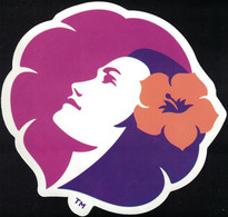 Autocollant Hawaiian Airlines Compagnie Aérienne - Stickers