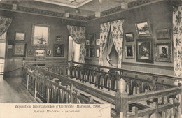 France (13 Marseille) - Exposition Internationale D'Electricité 1908 - Maison Moderne - Intérieur - Exposición Internacional De Electricidad 1908 Y Otras