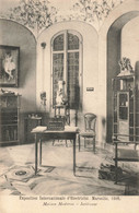 France (13 Marseille) - Exposition Internationale D'Electricité 1908 - Maison Moderne - Intérieur - Exposición Internacional De Electricidad 1908 Y Otras