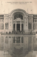 France (13 Marseille) - Exposition Internationale D'Electricité 1908 - Grand Palais - Motif Central - Exposición Internacional De Electricidad 1908 Y Otras