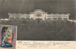 France (13 Marseille) - Exposition Internationale D'Electricité 1908 - Grand Palais - Fête De Nuit - Exposition D'Electricité Et Autres