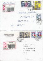 2 Briefe - Rudolf Viest - Jan Golian - Bardejov - Udica Reko - Martin Benka Petrovany - Lettres & Documents