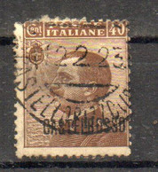 Y2368 - CASTELROSSO 1922, Sassone Il 40 Cent N. 6 Usato. Un Dente Corto - Castelrosso