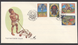 Ciskei, 1987, Children's Toys, FDC, Michel 119-122 - Ciskei