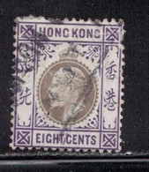 HONG KONG Scott # 93 Used - KEVII - Gebraucht