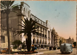 Nice - Rue Et Le Palais De La Méditerranée - Autobus Bus - Bauwerke, Gebäude