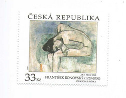 Year 2021 - Modern Paiting By Fr. Ronovsky, 1 Stamp, MNH - Ongebruikt