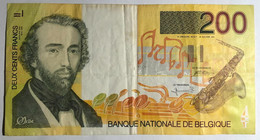 Billet 200 Francs Banque Nationale Belgique - Colecciones