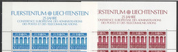 ZIBELINE EUROPA CEPT  1984 XX MNH LIECHTENSTEIN - Collections (sans Albums)