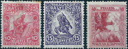 Hungary 1916 War Charity Stamps ,Mint - Unused Stamps