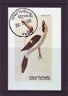 Nagaland India Local Issue Birds Grey Shrike 1972 Used Gestempeld - Altri