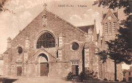 LEGE - Lot De 8 Cartes - Eglise, Séminaire, Notre-Dame Des Vocations, Le Chateau De Boischevalier .......... - Legé