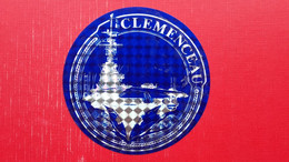 Label/sticker.Clemenceau-class Aircraft Carrier - Bateaux