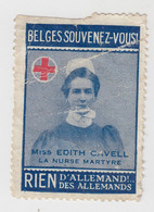 EDITH CAVELL NURSE MARTYR        2° CH. - Croce Rossa