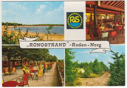 'RONOSTRAND' - Roden - Een, Gem. Norg: 35 Ha. Water, Strand, Zonneweide En Camping - Amerika 12 - (Drenthe, Nederland) - Norg