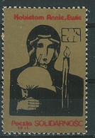 Poland SOLIDARITY (S632): Women - Anna, Eve (gold-red) - Viñetas Solidarnosc