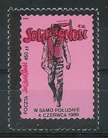 Poland SOLIDARITY (S681): Elections '89 At High Noon (pink) John Wayne - Solidarnosc Labels