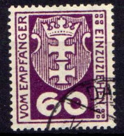 Danzig Portomarken 1921 Mi 4, Gestempelt [311021XVII] - Danzig