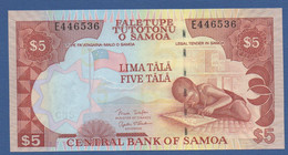 SAMOA - P.33b – 5 TALA ND (2005) UNC Serie E 446536 - Samoa