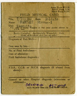 FIEL MEDICAL CARD  Di Soldato Italiano Prigioniero In Sicilia II WW - Documents