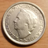 Pays-Bas - 25 Cents Wilhelmina - Année 1948 - 25 Centavos