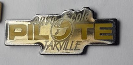 CC03 Pin's AUTO ECOLE PILOTE MOTO JARVILLE Meurthe Et Moselle Achat Immédiat - Motos