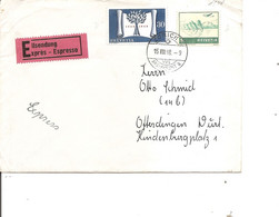 Suisse ( Lettre Exprès De 1948 De Zurich  Vers L'Allemagne à Voir) - Lettres & Documents