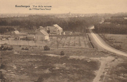 Keerbergen : Vue De La Terrasse De L'hôtel Sans Souci - Keerbergen