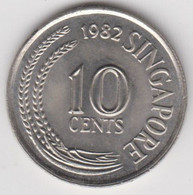 @Y@   Singapore  10 Cents  1982   (4597) - Singapour
