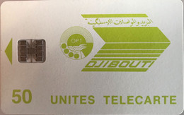 DJIBOUTI  -  Phonecard  -  OPT DJIBOUTI  - SC 7  -  50 Unités - Dschibuti