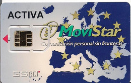 TARJETA MOVISTAR ACTIVA MUY ANTIGUAANTERIOR AÑO 2000 - Telefonica