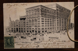 CPA Ak 1905 Kauffman's The Big Store Pittsburg PA USA Us Postcard Braisne France Aisne - Storia Postale
