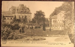 Cpa écrite, NIVELLES Enclos Du Tir à L'arc à La Perche, Chalet Parc De La Dodaine, éd DESAIX, BELGIQUE - Nivelles