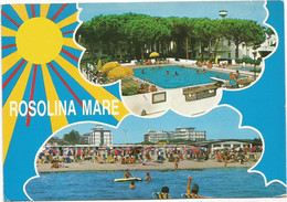 AA3338 Rosolina Mare (Rovigo) - Panorama Vedute Multipla / Viaggiata 1991 - Rovigo