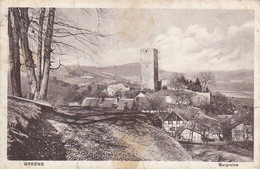 AK Greene - Burgruine - 1914 (58178) - Einbeck