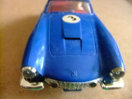 SCALEXTRIC FERRARI 250 BERLINETTA AZUL con Luces EXIN TRIANG - Autocircuits