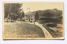 Schwellbrunn, Gasthaus & Pension Säntisblick Mit Säntis, Schweiz Svizzera Suisse Switzerland, 1927, Real Photo Postcard - Schwellbrunn