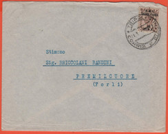 Colonie Italiane Occupate - B.M.A. Tripolitania - 1951 - 10 M.a.l. - Completa Di Lettera - Viaggiata Da Tripoli Per Prem - Tripolitaine