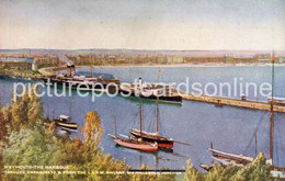 WEYMOUTH THE HARBOUR OLD COLOUR POSTCARD LONDON AND NORTH WESTERN RAILWAY OFFICIAL DORSET - Weymouth