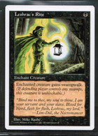 MAGIC The GATHERING  "Leshrac's Rite"---5th EDITION (MTG--116-5) - Andere & Zonder Classificatie