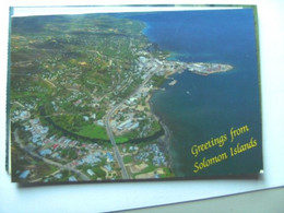 Solomon Islands Aerial View Honiara The Capital - Salomon