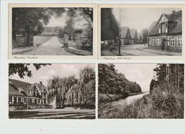 Steyerberg L. Mittelwesergebiet :---- 4 Kaarten / 4 Postcards - Nienburg