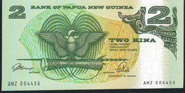 PAPUA NEW GUINEA   P5c 2  KINA 1981 #AHZ Signature 3   UNC. - Papouasie-Nouvelle-Guinée