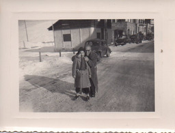 Photo Homme Et Enfant à Valberg En 1951 Format 8/10 - Places