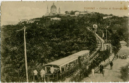 TORINO  Collina Di Superga  Ferrovia Funicolare - Transport