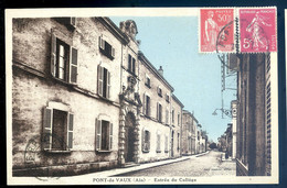 Cpa Du 01 Pont De Vaux Entrée Du Collège   SPT21-47 - Pont-de-Vaux